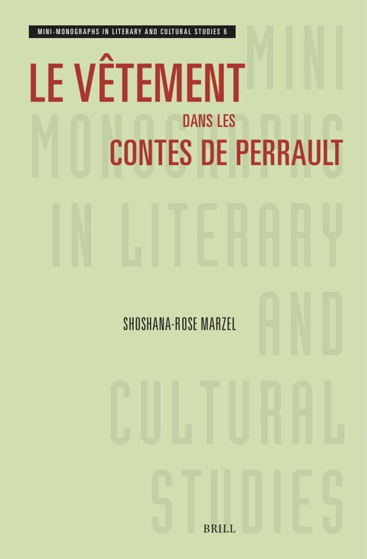 Front cover_Le v&ecirc;tement dans les contes de Perrault