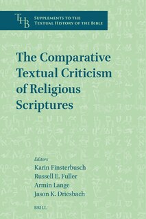 Couverture_The Comparative Textual Criticism of Religious Scriptures
