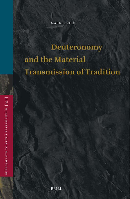 Couverture_Deuteronomy and the Material Transmission of Tradition