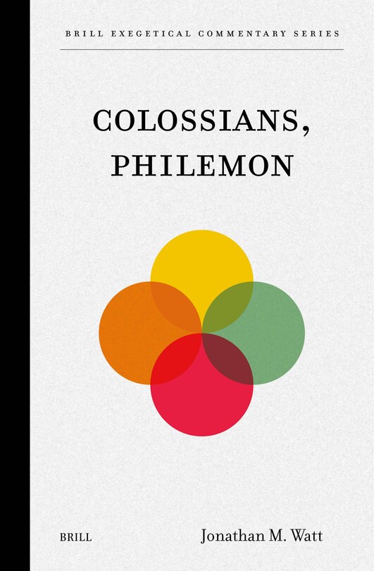 Front cover_Colossians, Philemon