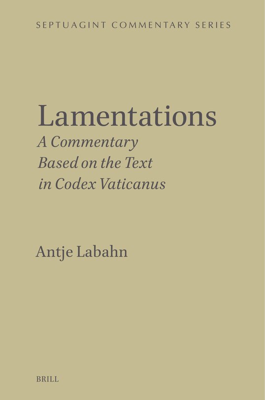 Front cover_Lamentations