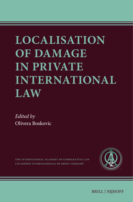 Couverture_Localisation of Damage in Private International Law
