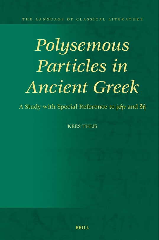 Front cover_Polysemous Particles in Ancient Greek