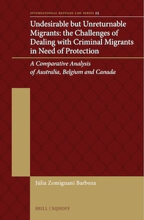 Couverture_Undesirable but Unreturnable Migrants: the Challenges of Dealing with Criminal Migrants in Need of Protection