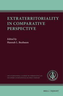 Front cover_Extraterritoriality in Comparative Perspective