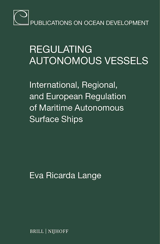 Couverture_Regulating Autonomous Vessels
