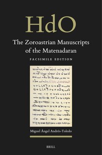 Couverture_The Zoroastrian Manuscripts of the Matenadaran