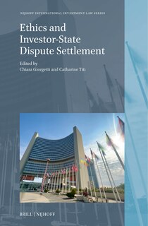 Front cover_Ethics and Investor-State Dispute Settlement