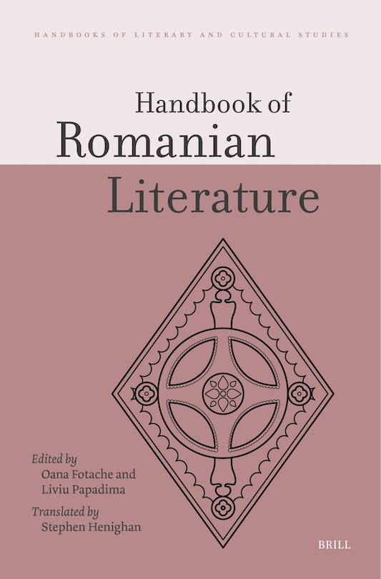 Couverture_Handbook of Romanian Literature