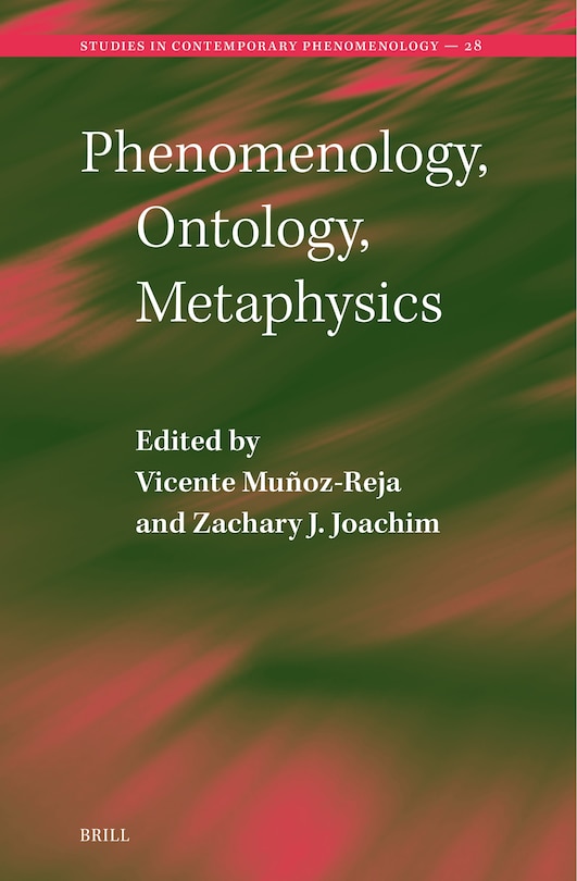 Front cover_Phenomenology, Ontology, Metaphysics