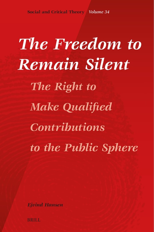 Front cover_The Freedom to Remain Silent