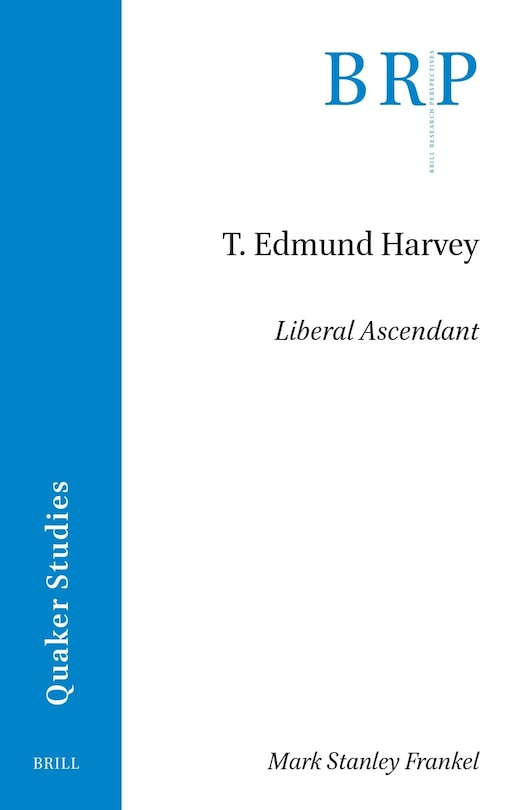 Front cover_T. Edmund Harvey