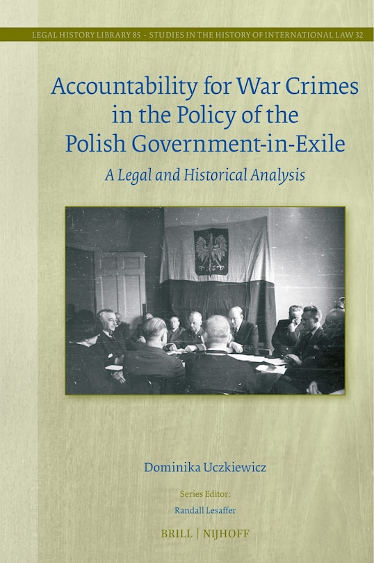 Front cover_Accountability for War Crimes in the Policy of the Polish Government-in-Exile