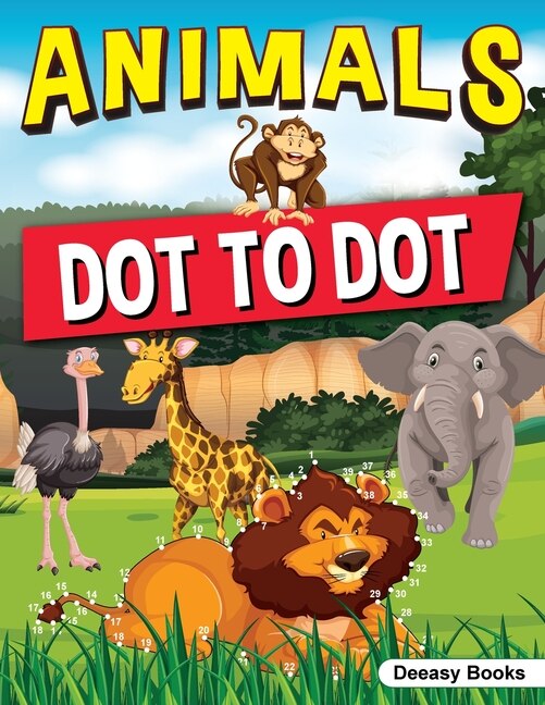 Front cover_Animals Dot to Dot