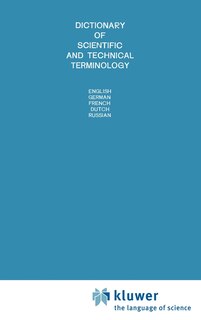 Front cover_Dictionary of Scientific and Technical Terminology