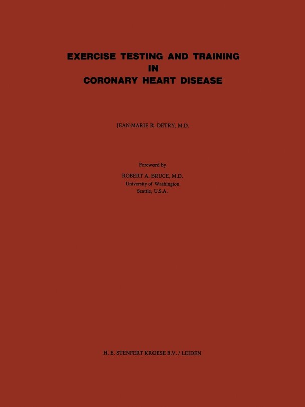 Front cover_Exercise Testing and Training in Coronary Heart Disease