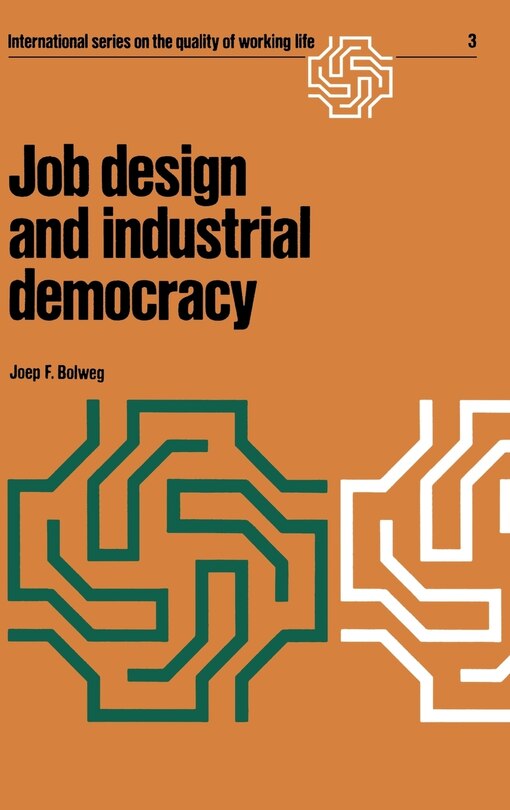 Front cover_Job Design and Industrial Democracy