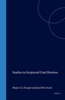 Couverture_Studies in Scriptural Unit Division