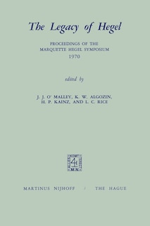 Front cover_The Legacy of Hegel