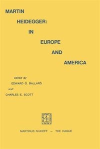 Couverture_Martin Heidegger: In Europe and America