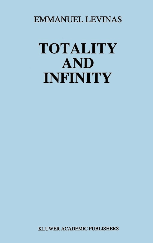 Front cover_Totality And Infinity