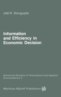 Front cover_Information and Efficiency in Economic Decision
