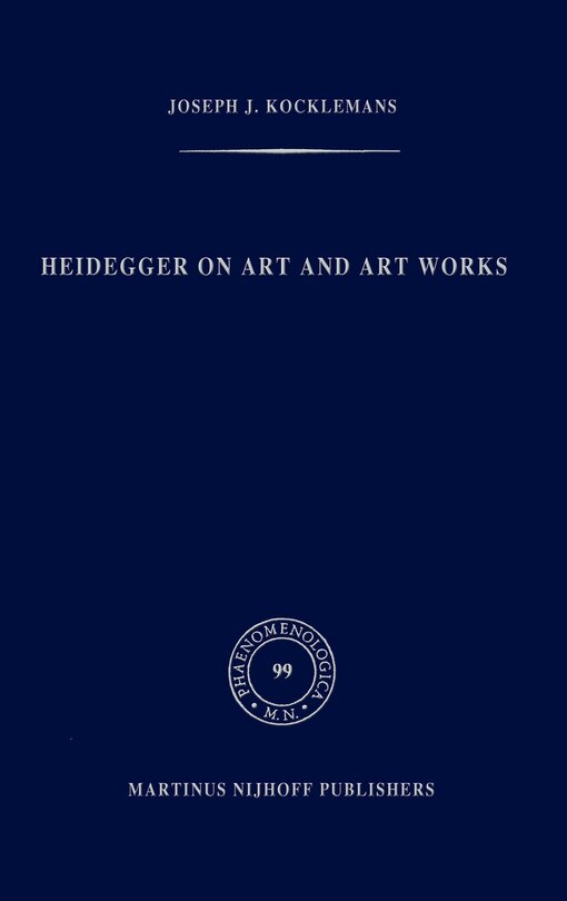 Front cover_Heidegger On Art And Art Works