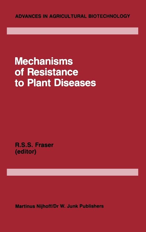 Front cover_Mechanisms of Resistance to Plant Diseases