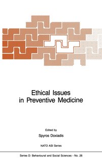 Front cover_Ethical Issues in Preventive Medicine