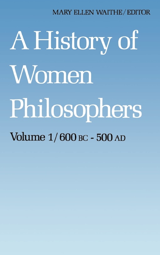 Front cover_A History of Women Philosophers