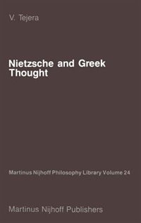Front cover_Nietzsche And Greek Thought