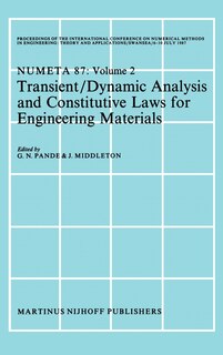 Front cover_Transient/Dynamic Analysis and Constitutive Laws for Engineering Materials