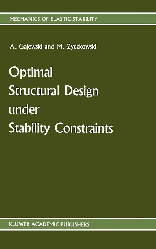 Front cover_Optimal Structural Design Under Stability Constraints
