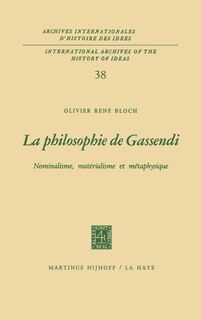 Couverture_La philosophie de Gassendi