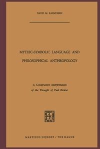 Front cover_Mythic-Symbolic Language and Philosophical Anthropology