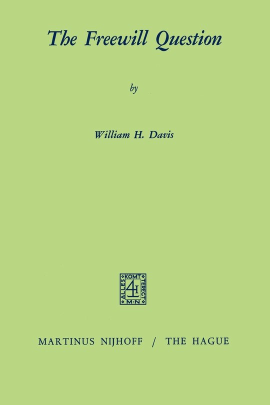 Couverture_The Freewill Question