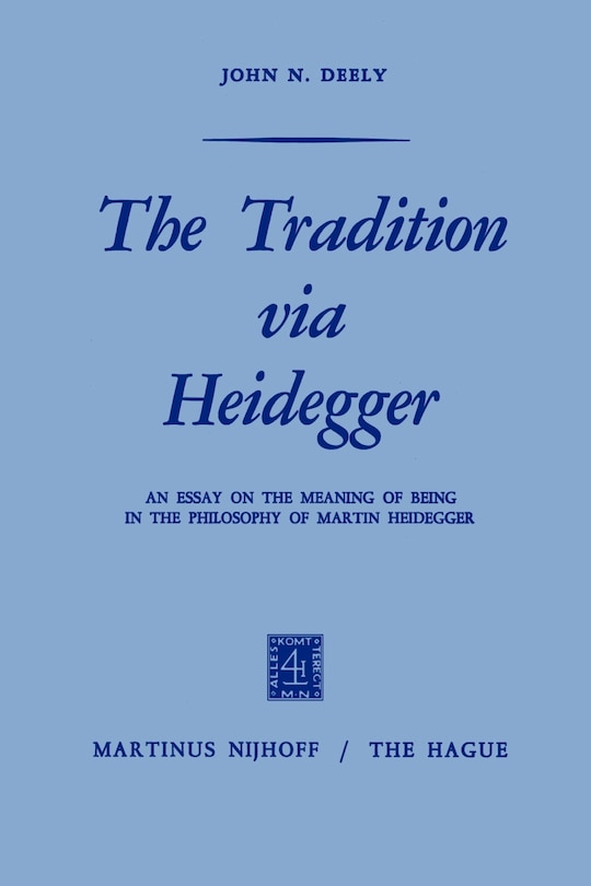 Couverture_The Tradition via Heidegger