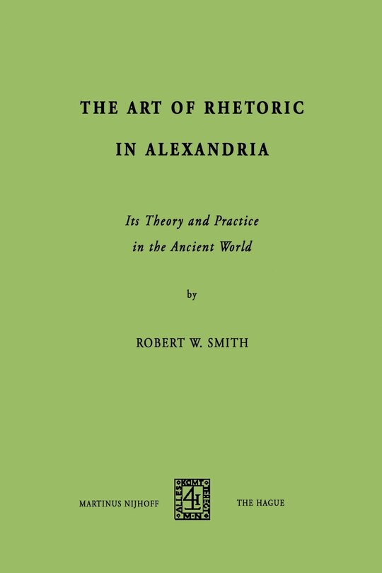 Couverture_The Art of Rhetoric in Alexandria