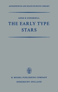 Front cover_The Early Type Stars