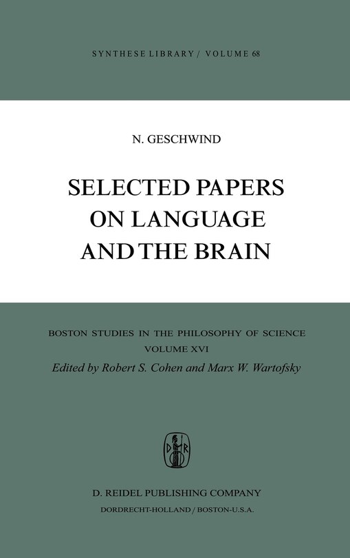 Front cover_Selected Papers on Language and the Brain