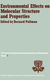 Front cover_Environmental Effects on Molecular Structure and Properties