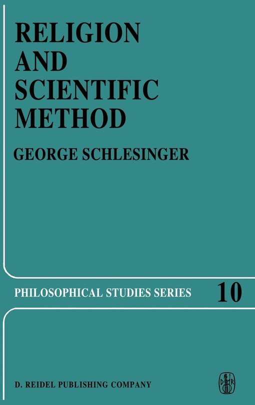 Front cover_Religion And Scientific Method