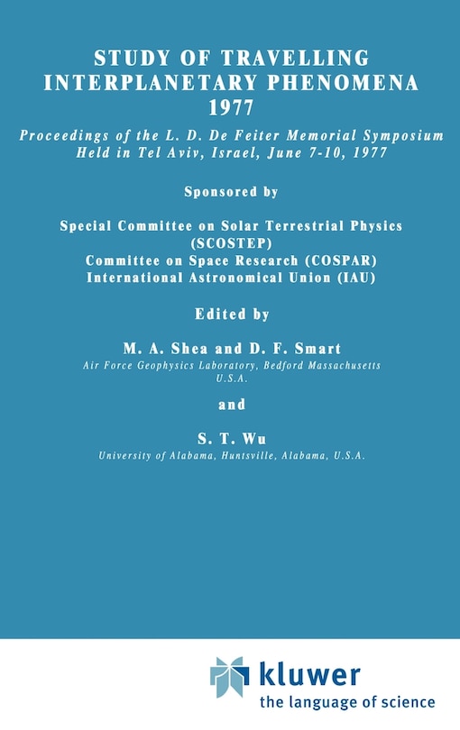 Front cover_Study of Travelling Interplanetary Phenomena 1977