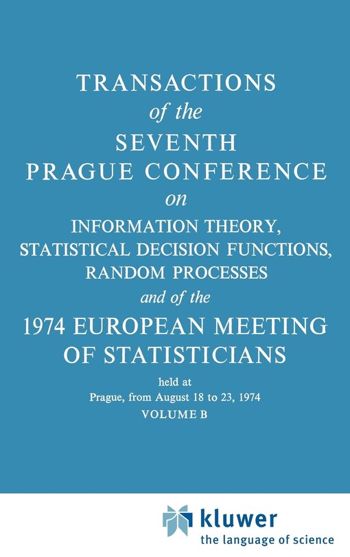 Front cover_Transactions of the Seventh Prague Conference