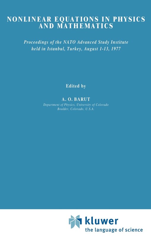 Front cover_Nonlinear Equations in Physics and Mathematics