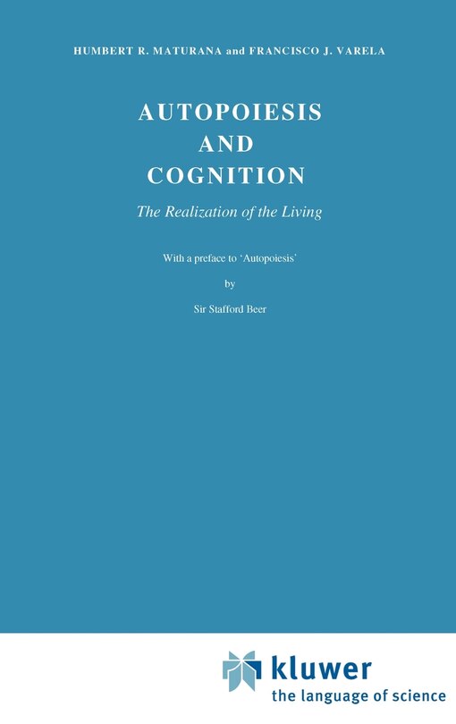 Front cover_Autopoiesis and Cognition