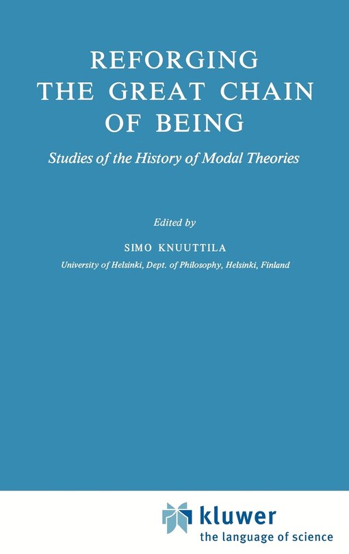 Front cover_Reforging the Great Chain of Being