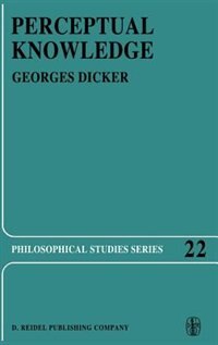 Front cover_Perceptual Knowledge