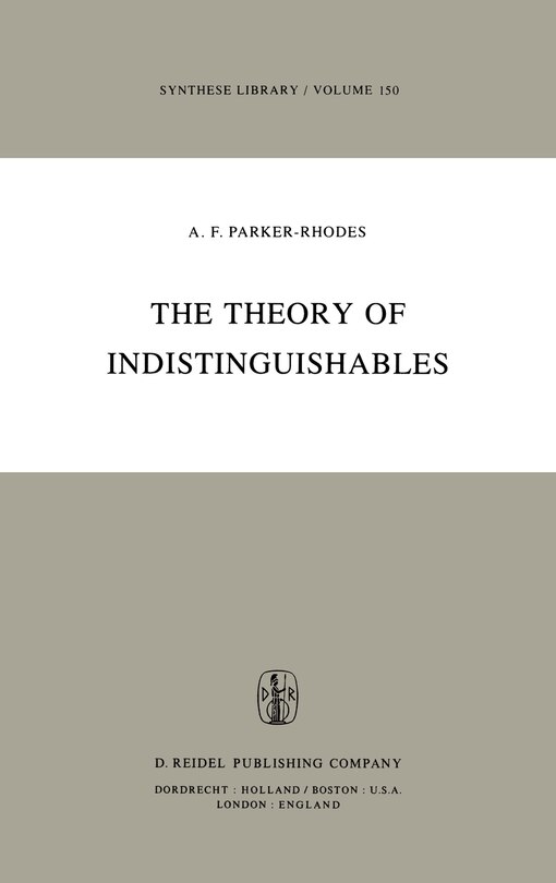 Couverture_The Theory of Indistinguishables