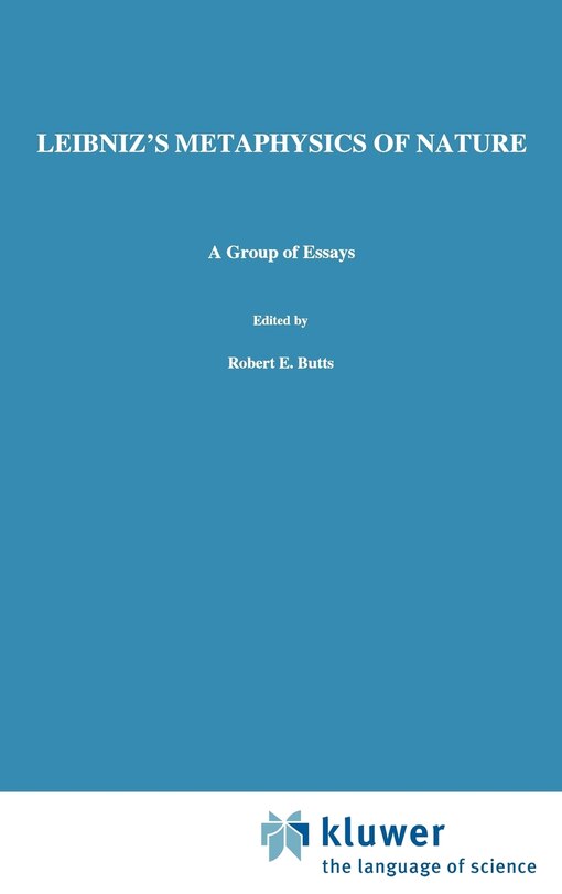 Front cover_Leibniz's Metaphysics of Nature
